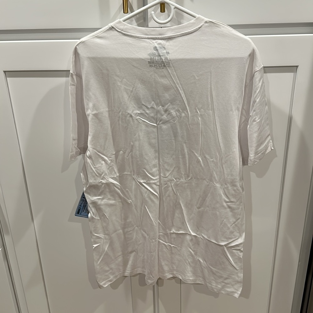 NWT Mossy Oak Men's White Tee with Blue Graphic - Picture 5 of 5